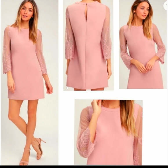 Lulu's Dress Size XL Once Upon Midnight Mauve NWT - Picture 3 of 13